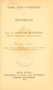 "More than conqueror," by Theodore Irving