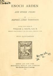 Cover of: Enoch Arden, and other poems. by Alfred Lord Tennyson