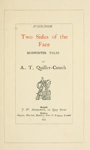 Cover of: Two sides of the face by Arthur Quiller-Couch