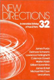 Cover of: New Directions in Prose and Poetry 32 (New Directions in Prose & Poetry) by James Laughlin