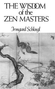 Cover of: The Wisdom of the Zen masters
