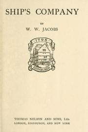 Cover of: Ship's company. by W. W. Jacobs