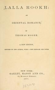 Cover of: Lalla Rookh by Thomas Moore