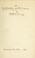 Cover of: An argument on the assumed birthday of Shakespere: reduced to shape A.D. 1864.