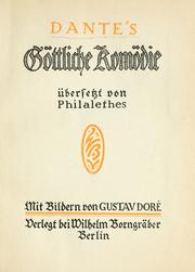 Cover of: Dante's Göttliche Komödie by Dante Alighieri