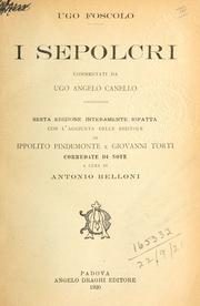 I sepolcri by Ugo Foscolo