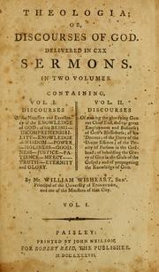 Cover of: Theologia, or, Discourses of God: delivered in CXX sermons.