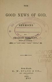 Cover of: The good news of God. by Charles Kingsley