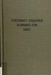 Cover of: Cincinnati enquirer almanac. | 