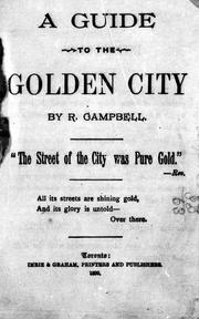 Cover of: A guide to the golden city