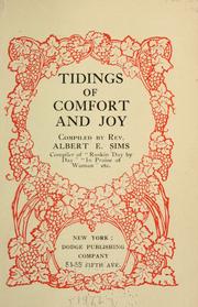 Cover of: Tidings of comfort and joy