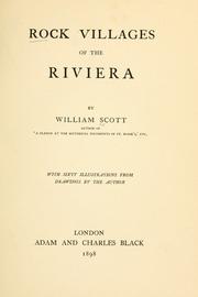 Cover of: Rock villages of the Riviera