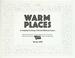 Cover of: Warm places