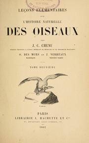 Cover of: Les mentaires sur l'histoire naturelle des oiseaux by Jean Charles Chenu