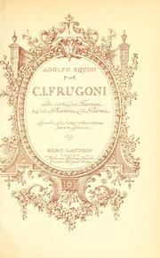 C.I. Frugoni alle corti dei Farnesi e dei Borboni di Parma by Adolfo Equini