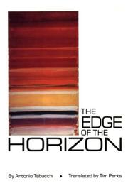 Cover of: The edge of the horizon