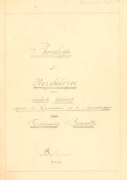 Cover of: Phonologie et morphologie du dialecte picard dans le Laonais et le Soissonais by Ferdinand Bonnotte