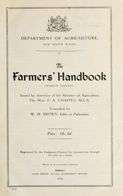 Cover of: The farmers' handbook [4th ed.]