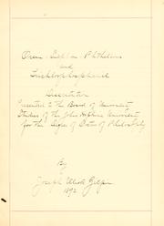 Orcin-sulphon-phthalein and the action of phosphorus pentachloride on aniline and its salts by Joseph Elliott Gilpin