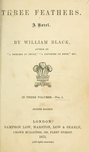 Cover of: Three feathers. by William Black