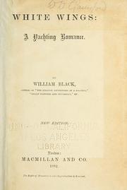 Cover of: White wings by William Black