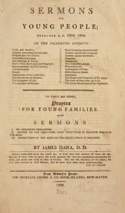 Sermons to young people by James Dana
