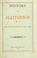 Cover of: History of Plattsburgh, N.Y., from its first settlement to Jan. 1, 1876.