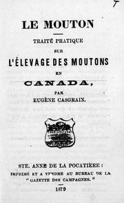 Le mouton by Eugène Casgrain