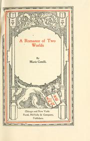 Cover of: A romance of two worlds. by Marie Corelli