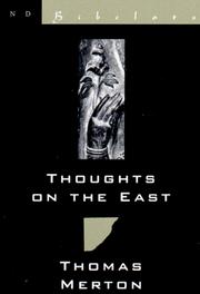 Cover of: Thoughts on the East