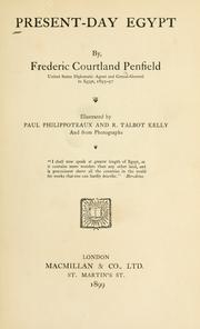 Cover of: Present-day Egypt by Frederic Courtland Penfield, Frederic Courtland Penfield