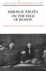 Cover of: On the Edge of Reason by Miroslav Krleža
