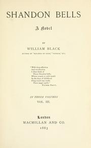 Cover of: Shandon bells by William Black
