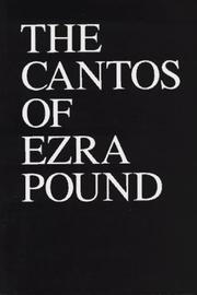 Cover of: The Cantos of Ezra Pound by Ezra Pound