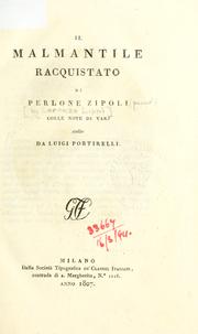 Cover of: Il Malmantile racquistato by Lorenzo Lippi