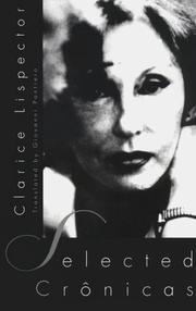 Cover of: Selected cronicas | Clarice Lispector