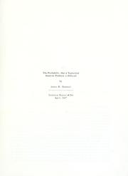 Cover of: The probability that a numerical analysis problem is difficult. by James W. Demmel