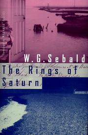 The rings of Saturn by W. G. Sebald