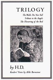 Cover of: Trilogy by H. D. (Hilda Doolittle), Aliki Barnstone