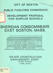 Cover of: Sheridan condominiums, east Boston, mass.