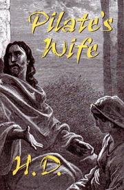 Cover of: Pilate's wife: by H.D. ; edited and with an introduction by Joan A. Burke.