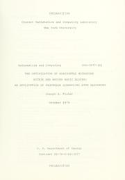 Cover of: The optimization of horizontal microcode within and beyond basic blocks: an application of processor scheduling with resources.