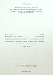 Three dimensional computation of magnetohydrodynamic equilibrium of toroidal plasma without axial symmetry