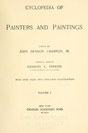 Cover of: Cyclopedia of Painters and Paintings by John Denison Champlin