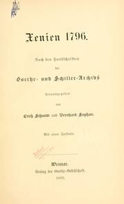 Cover of: Schriften. by Goethe-Gesellschaft (Weimar, Thuringia, Germany)