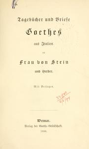 Cover of: Schriften. by Goethe-Gesellschaft (Weimar, Thuringia, Germany)