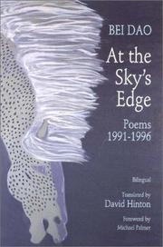 Cover of: At the Sky's Edge: Poems 1991-1996