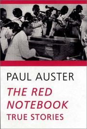 Cover of: The red notebook: true stories