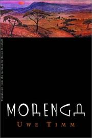 Cover of: Morenga by Uwe Timm