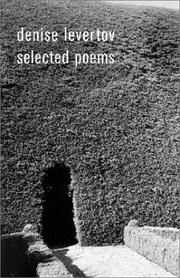 Cover of: Selected Poems by Denise Levertov